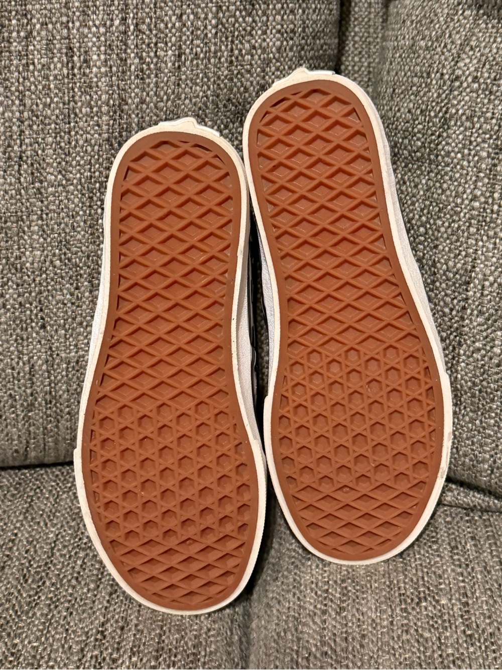 Vans Women’s Rainbow Checkerboard Slip On Shoes - Picture 4 of 6